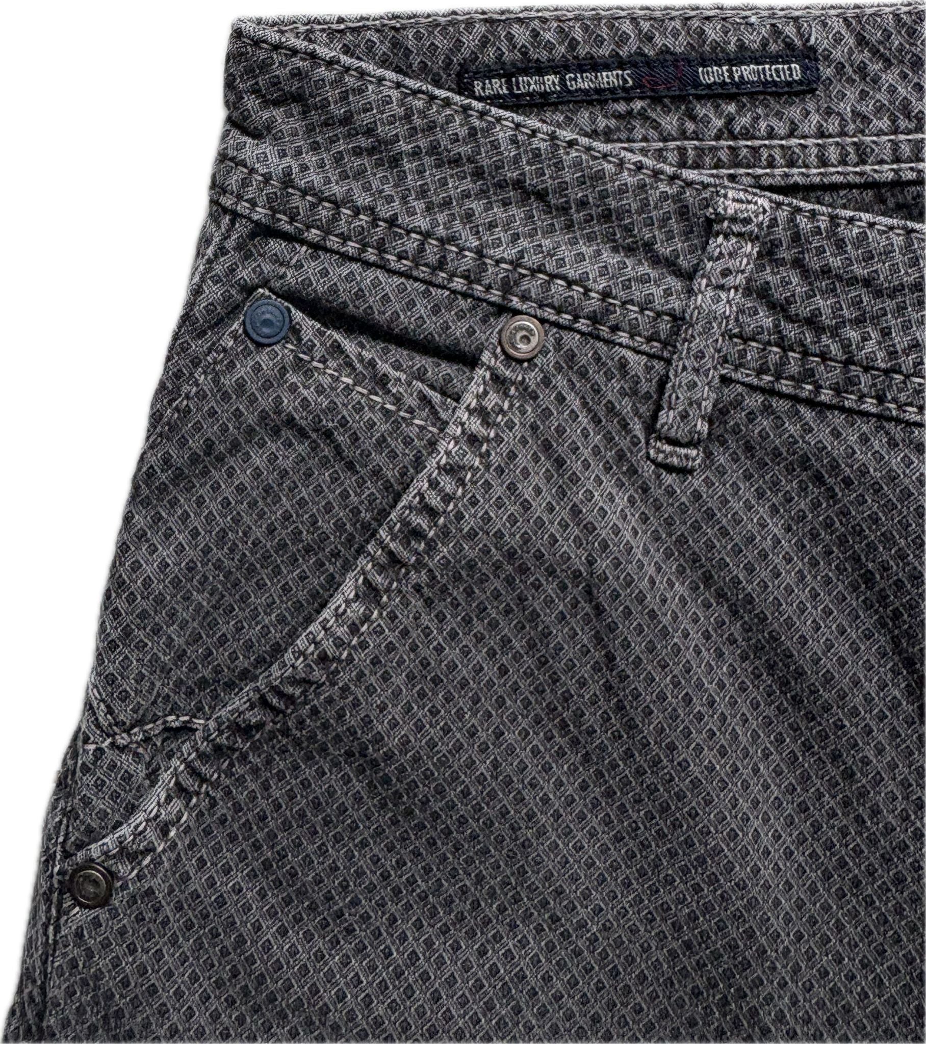 Jacob Cohën “Style 620” – Grey Micro-Print (Size 33)