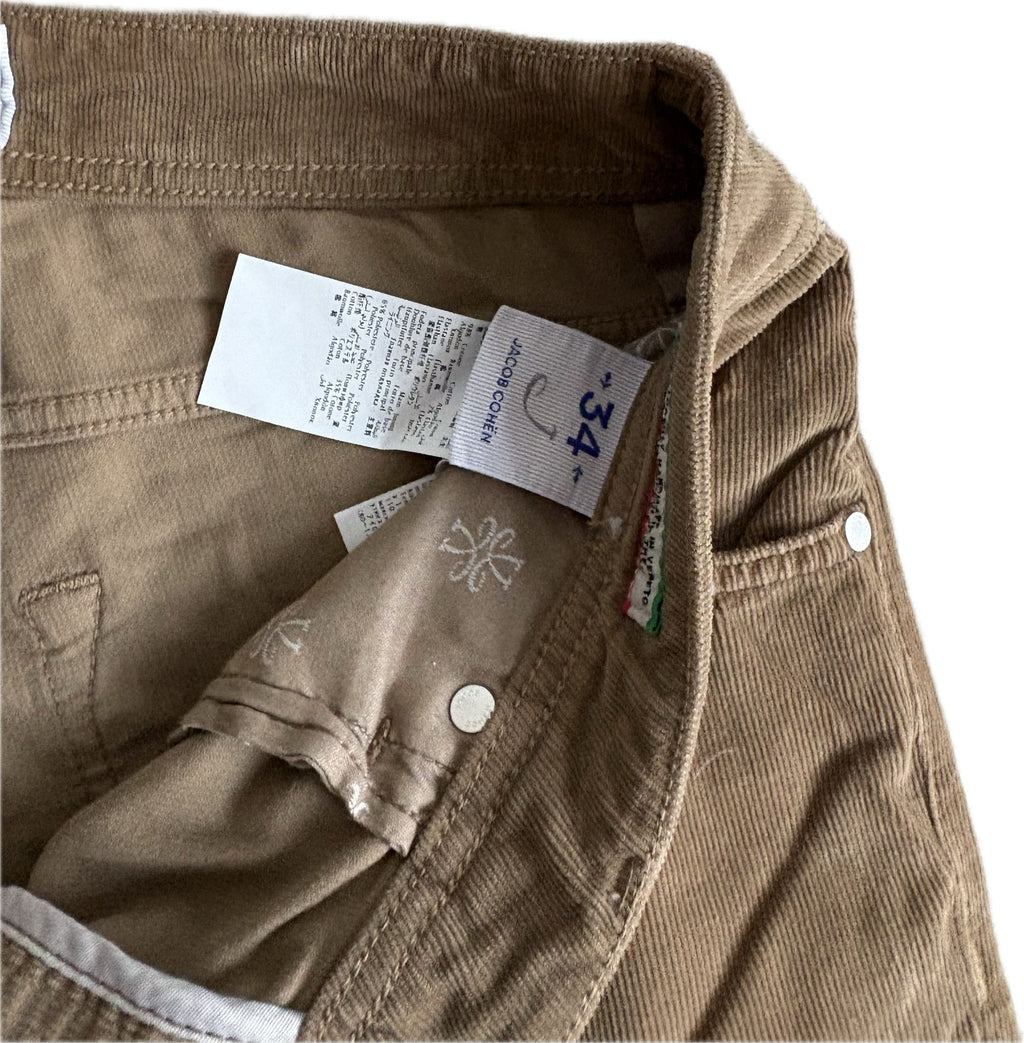 Jacob Cohën 622 – Brown Corduroy Pants (Size 34)