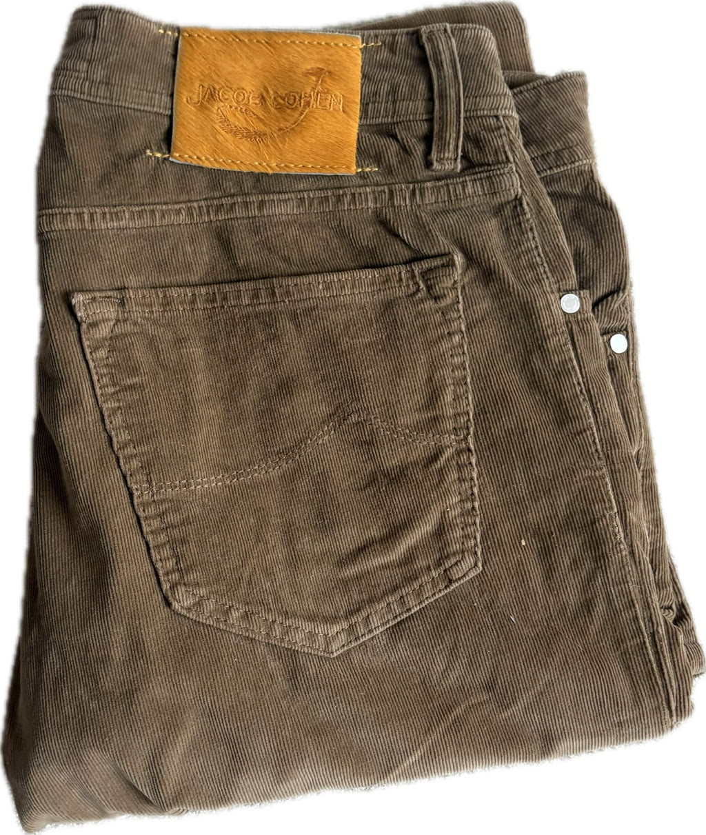 Jacob Cohën 622 – Brown Corduroy Pants (Size 34)