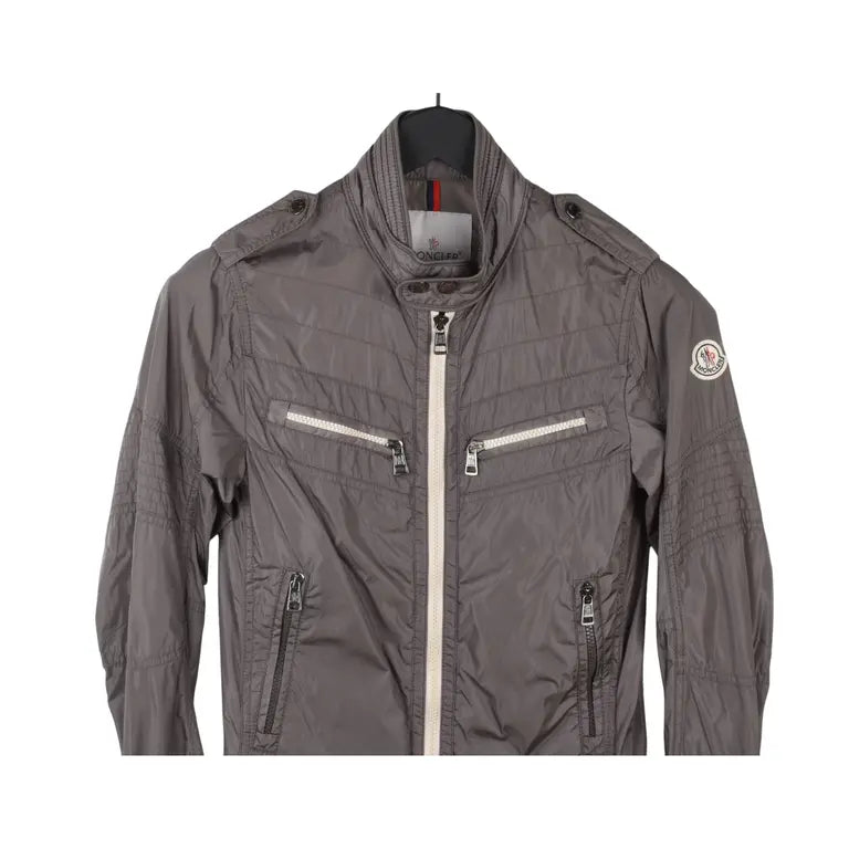 Moncler Classic Grey Down Jacket – Size XXS