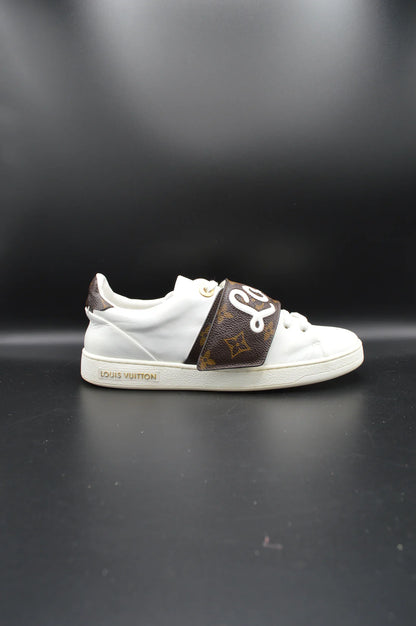 Louis Vuitton Frontrow blanc / monogram marron