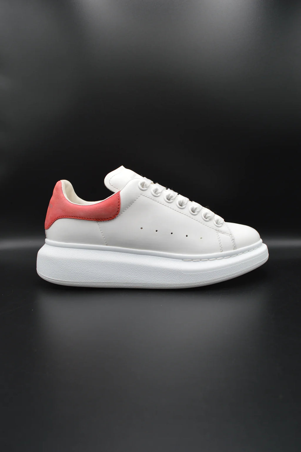 Alexander Mcqueen Oversize blanc/rouge