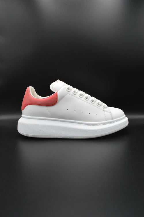 Alexander Mcqueen Oversize blanc/rouge