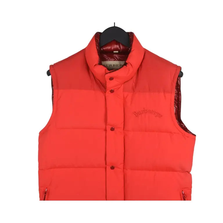 Burberry London Down Vest – Red – Size 46 (S)