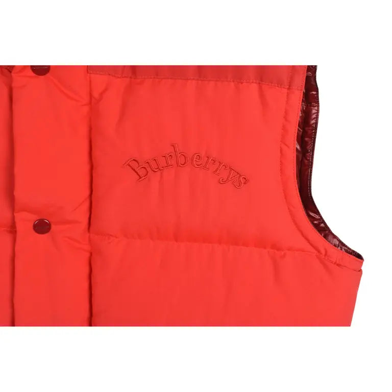 Burberry London Down Vest – Red – Size 46 (S)